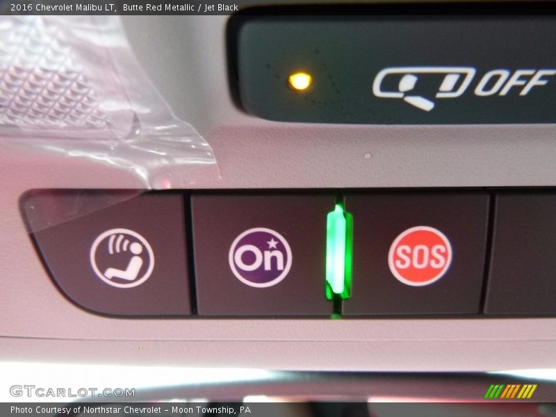 Butte Red Metallic / Jet Black 2016 Chevrolet Malibu LT