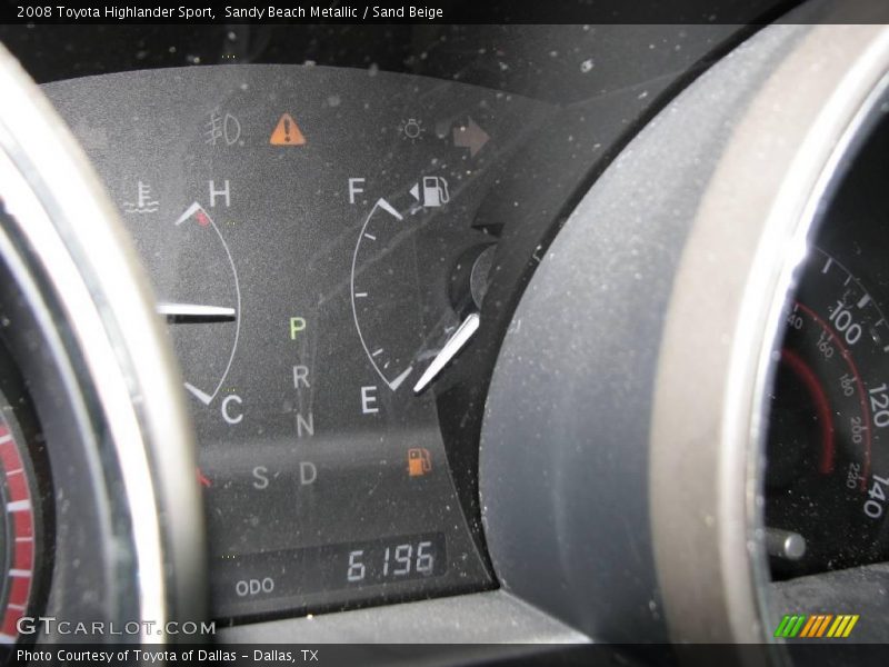 Sandy Beach Metallic / Sand Beige 2008 Toyota Highlander Sport