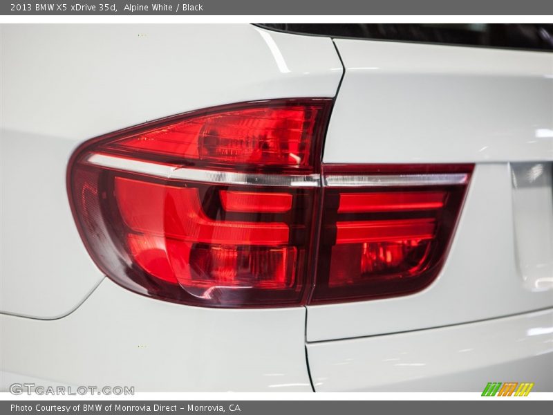 Alpine White / Black 2013 BMW X5 xDrive 35d