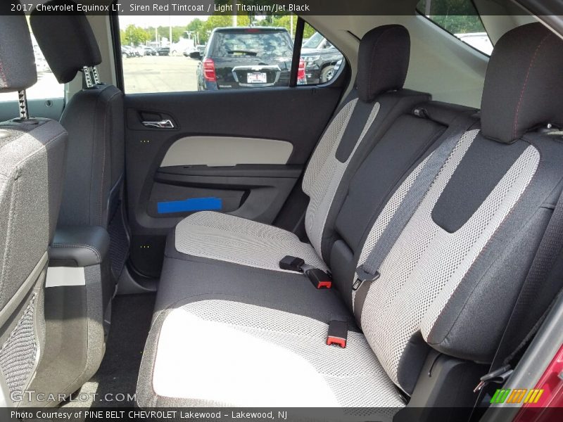 Siren Red Tintcoat / Light Titanium/Jet Black 2017 Chevrolet Equinox LT