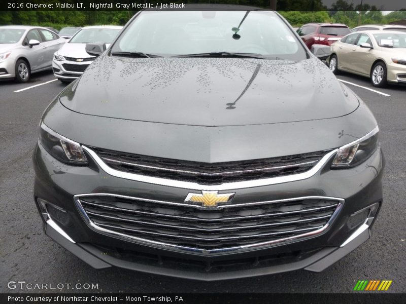 Nightfall Gray Metallic / Jet Black 2016 Chevrolet Malibu LT