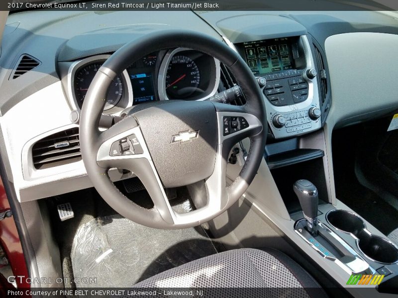 Siren Red Tintcoat / Light Titanium/Jet Black 2017 Chevrolet Equinox LT