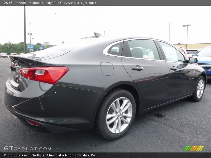 Nightfall Gray Metallic / Jet Black 2016 Chevrolet Malibu LT