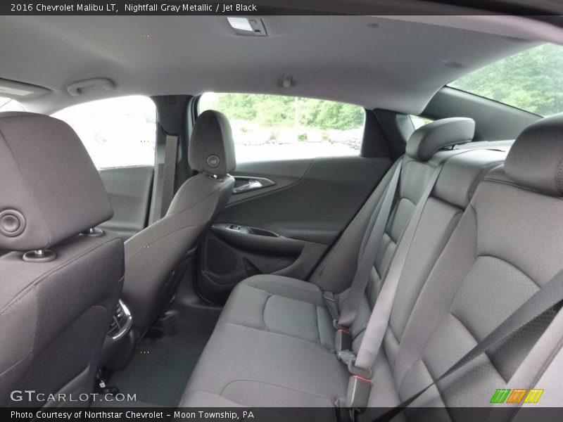 Nightfall Gray Metallic / Jet Black 2016 Chevrolet Malibu LT