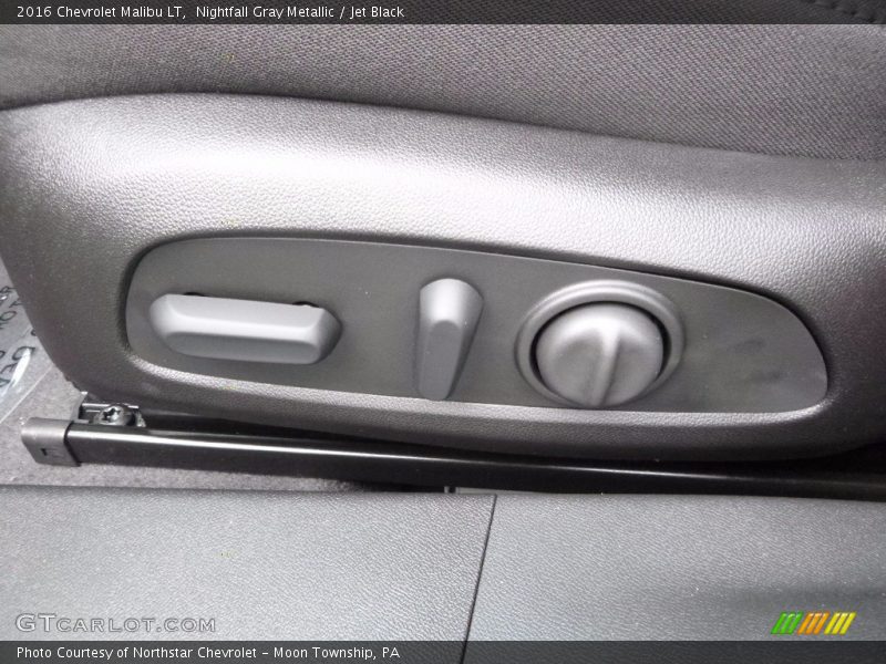 Nightfall Gray Metallic / Jet Black 2016 Chevrolet Malibu LT