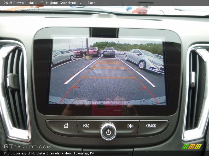 Nightfall Gray Metallic / Jet Black 2016 Chevrolet Malibu LT