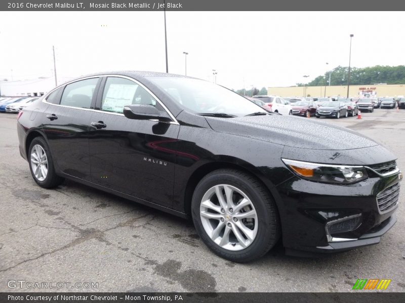 Mosaic Black Metallic / Jet Black 2016 Chevrolet Malibu LT