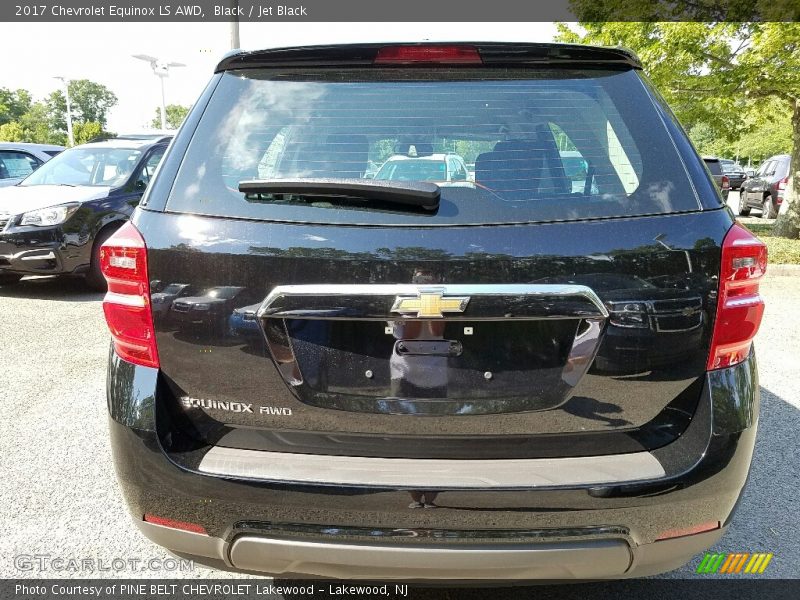 Black / Jet Black 2017 Chevrolet Equinox LS AWD