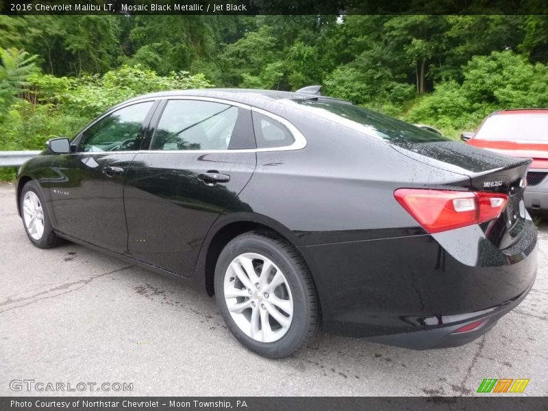 Mosaic Black Metallic / Jet Black 2016 Chevrolet Malibu LT