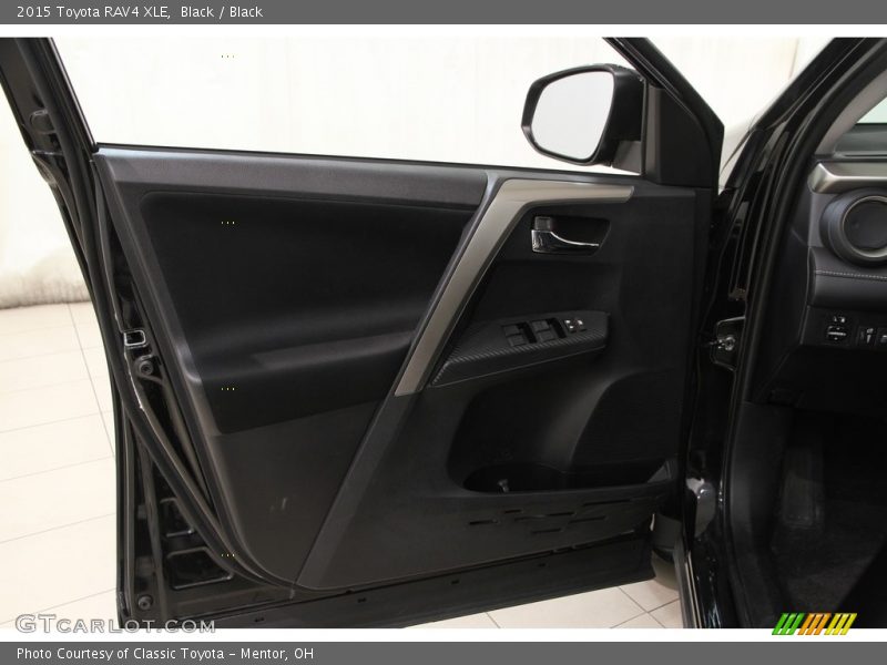 Black / Black 2015 Toyota RAV4 XLE
