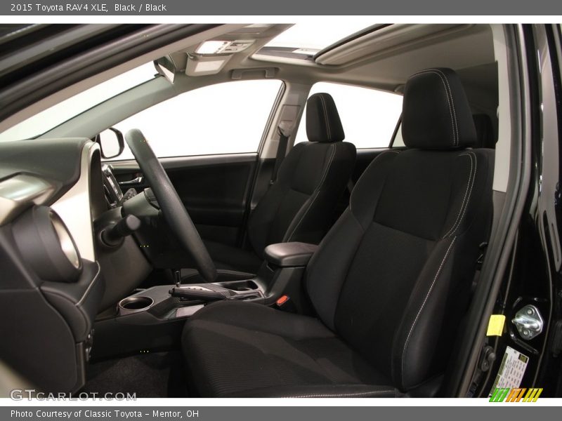 Black / Black 2015 Toyota RAV4 XLE