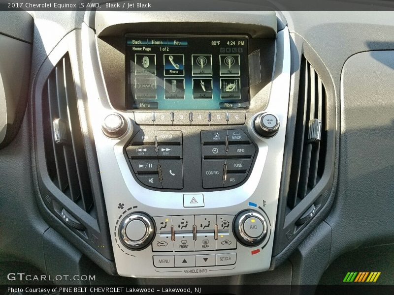 Black / Jet Black 2017 Chevrolet Equinox LS AWD