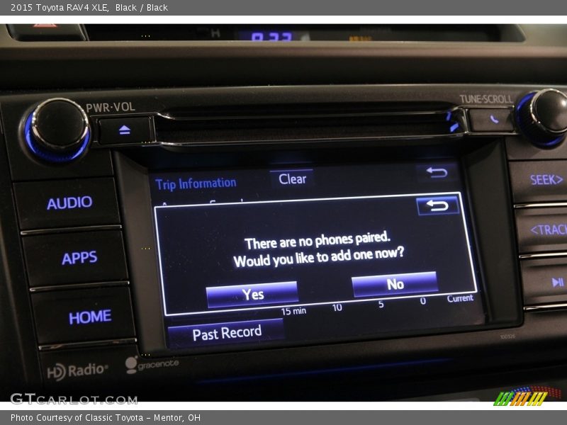 Black / Black 2015 Toyota RAV4 XLE