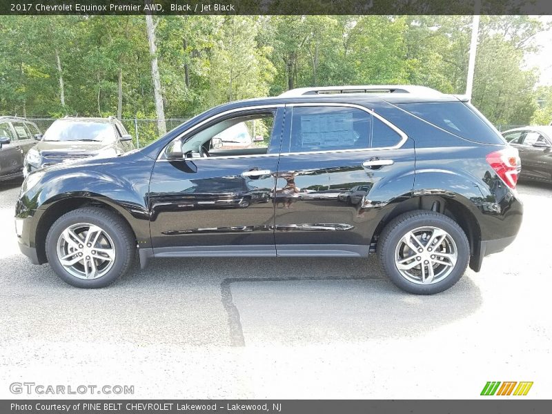 Black / Jet Black 2017 Chevrolet Equinox Premier AWD