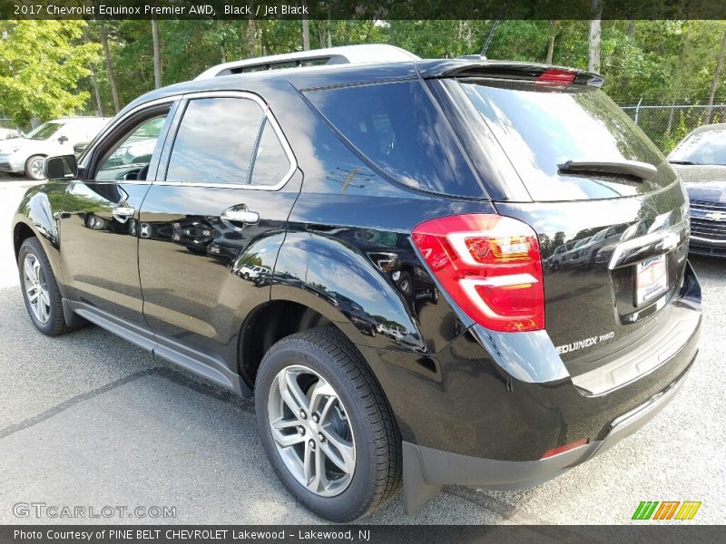 Black / Jet Black 2017 Chevrolet Equinox Premier AWD