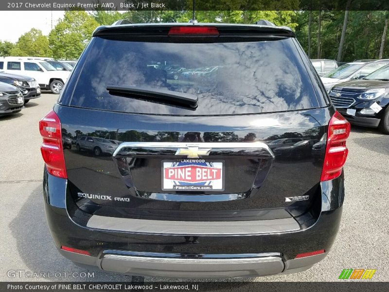 Black / Jet Black 2017 Chevrolet Equinox Premier AWD