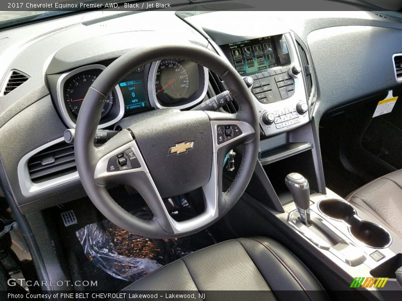 Black / Jet Black 2017 Chevrolet Equinox Premier AWD