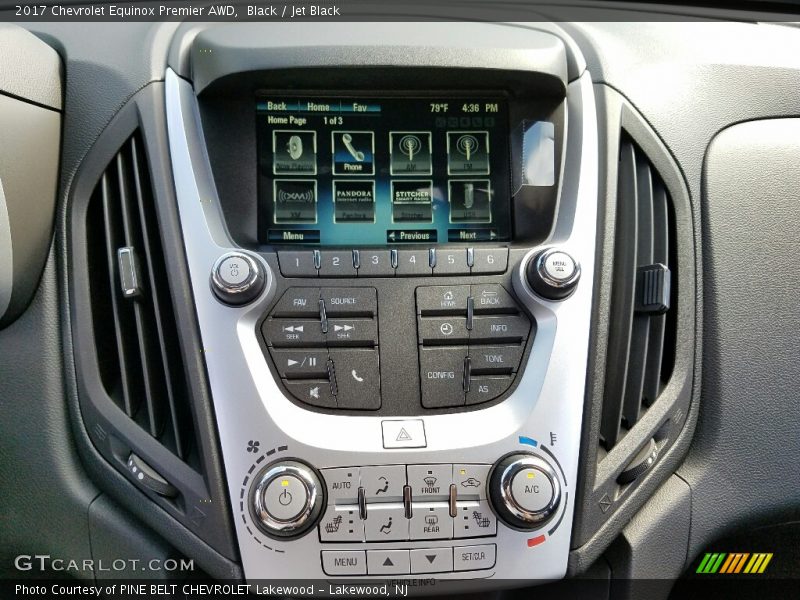 Black / Jet Black 2017 Chevrolet Equinox Premier AWD