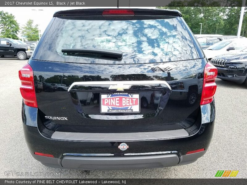 Black / Jet Black 2017 Chevrolet Equinox LS