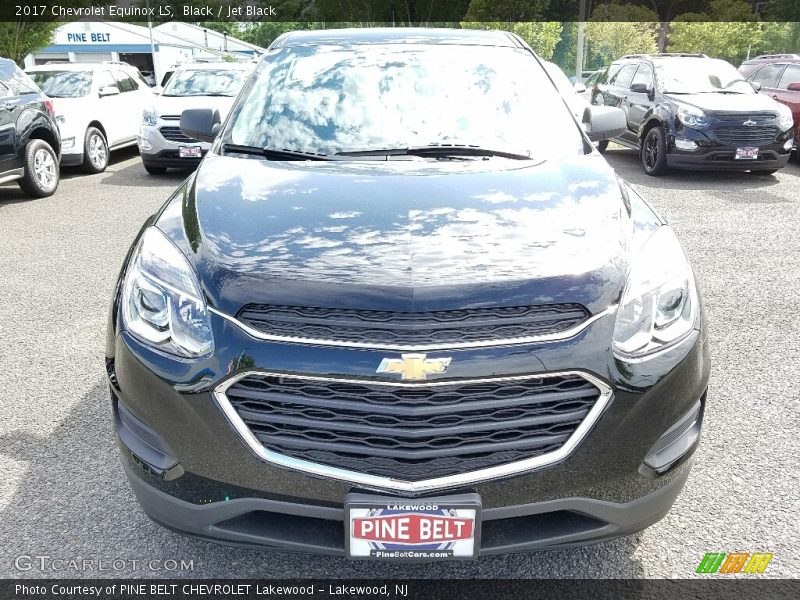 Black / Jet Black 2017 Chevrolet Equinox LS