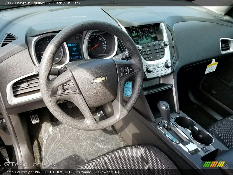 Black / Jet Black 2017 Chevrolet Equinox LS