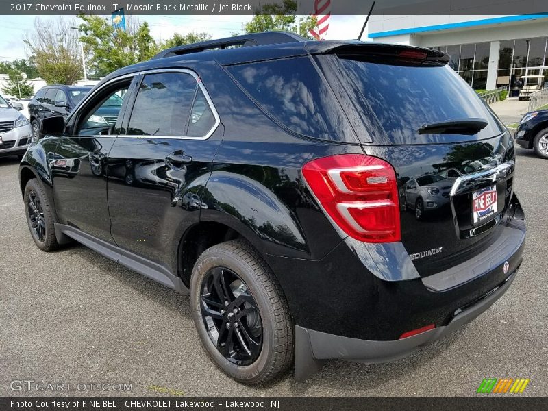 Mosaic Black Metallic / Jet Black 2017 Chevrolet Equinox LT