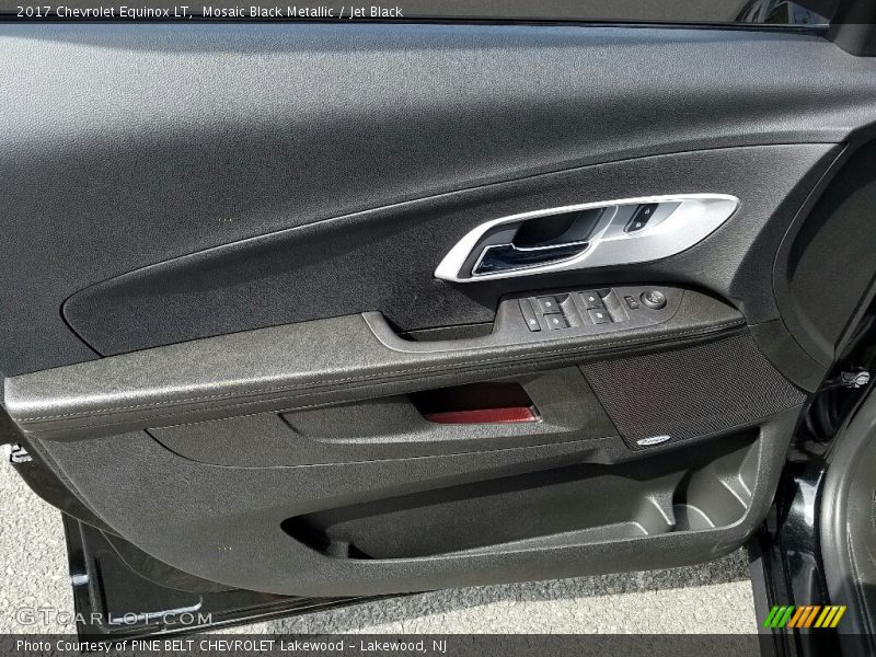 Mosaic Black Metallic / Jet Black 2017 Chevrolet Equinox LT