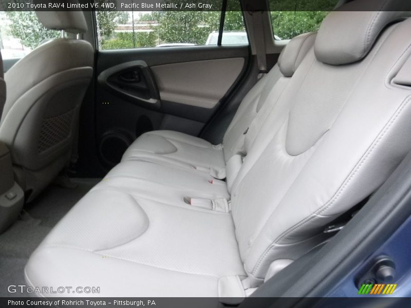 Pacific Blue Metallic / Ash Gray 2010 Toyota RAV4 Limited V6 4WD