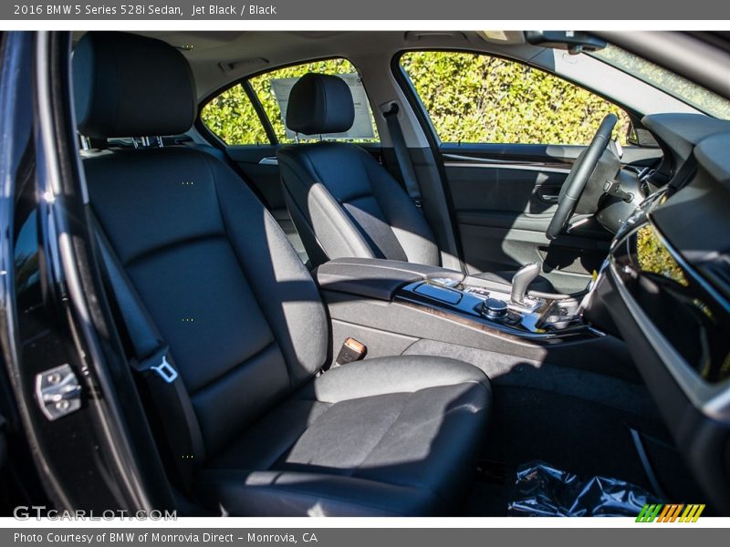 Jet Black / Black 2016 BMW 5 Series 528i Sedan