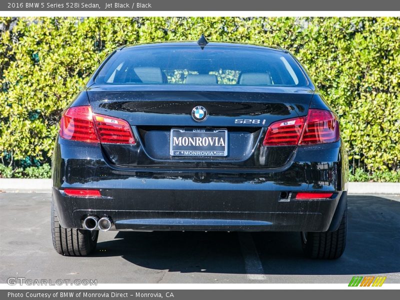 Jet Black / Black 2016 BMW 5 Series 528i Sedan