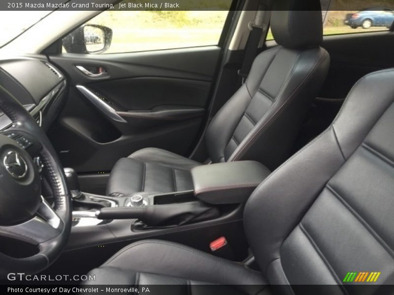 Jet Black Mica / Black 2015 Mazda Mazda6 Grand Touring