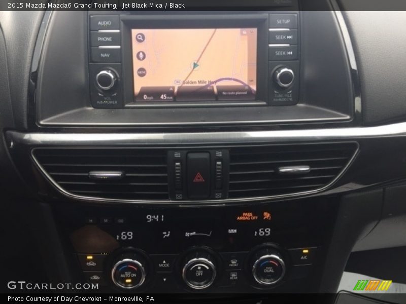 Jet Black Mica / Black 2015 Mazda Mazda6 Grand Touring