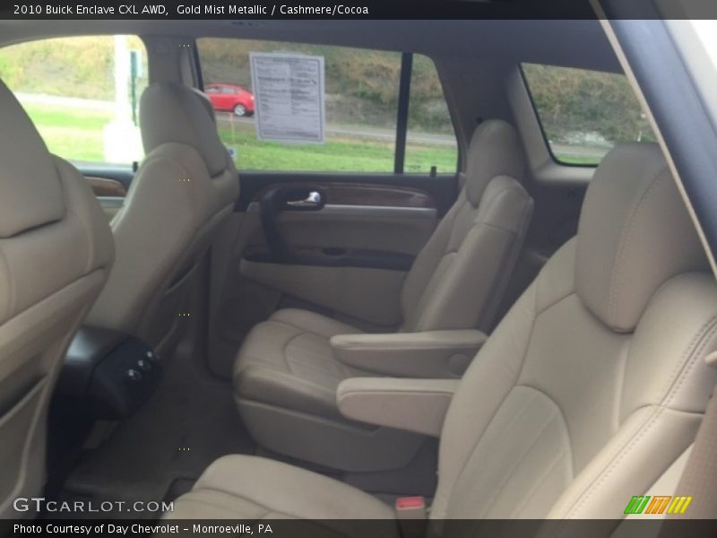 Gold Mist Metallic / Cashmere/Cocoa 2010 Buick Enclave CXL AWD
