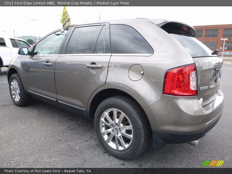 Mineral Gray Metallic / Medium Light Stone 2013 Ford Edge Limited AWD