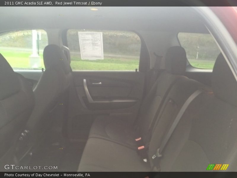 Red Jewel Tintcoat / Ebony 2011 GMC Acadia SLE AWD