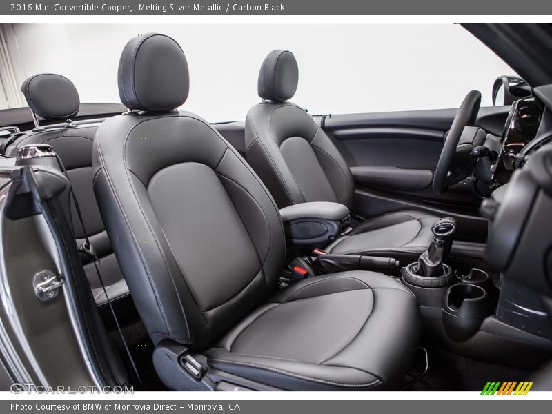  2016 Convertible Cooper Carbon Black Interior