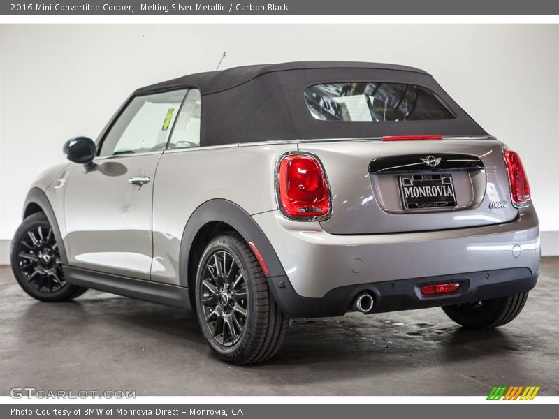 Melting Silver Metallic / Carbon Black 2016 Mini Convertible Cooper