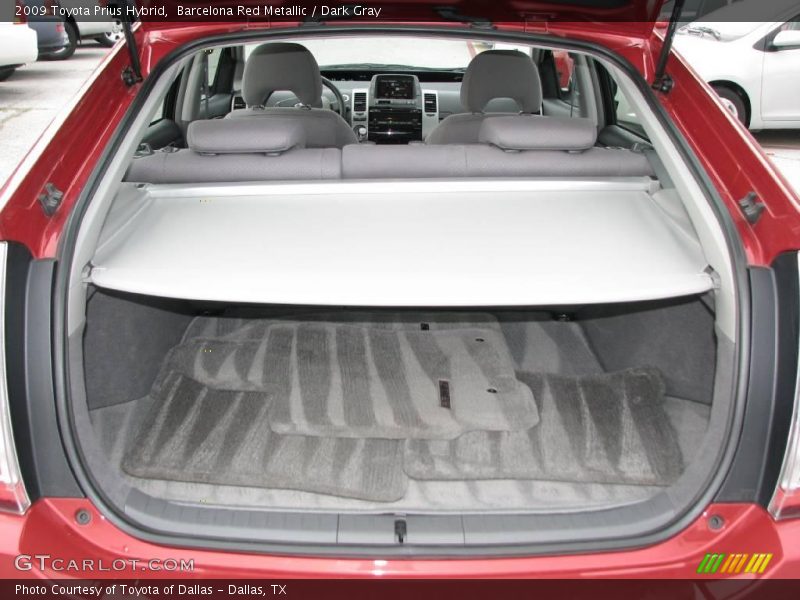 Barcelona Red Metallic / Dark Gray 2009 Toyota Prius Hybrid