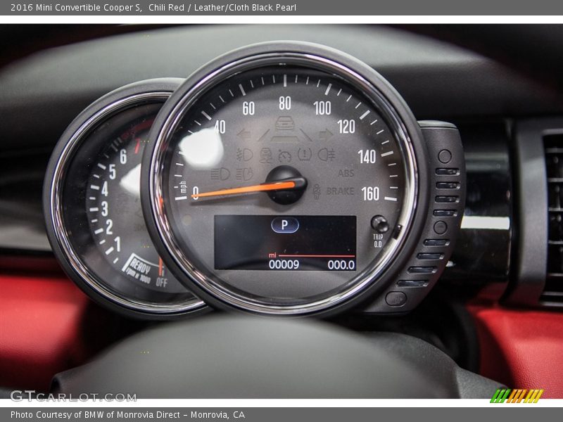  2016 Convertible Cooper S Cooper S Gauges