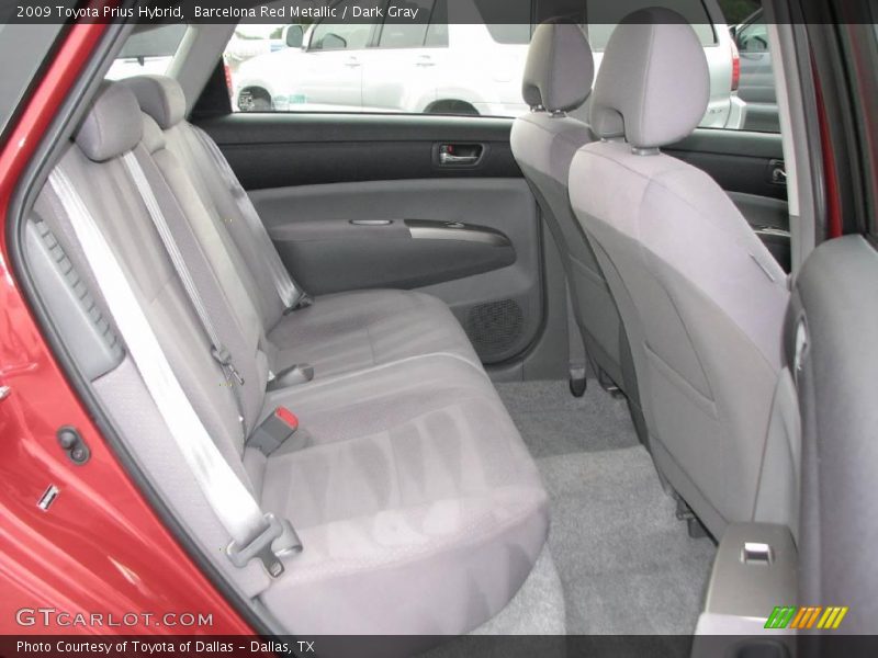 Barcelona Red Metallic / Dark Gray 2009 Toyota Prius Hybrid