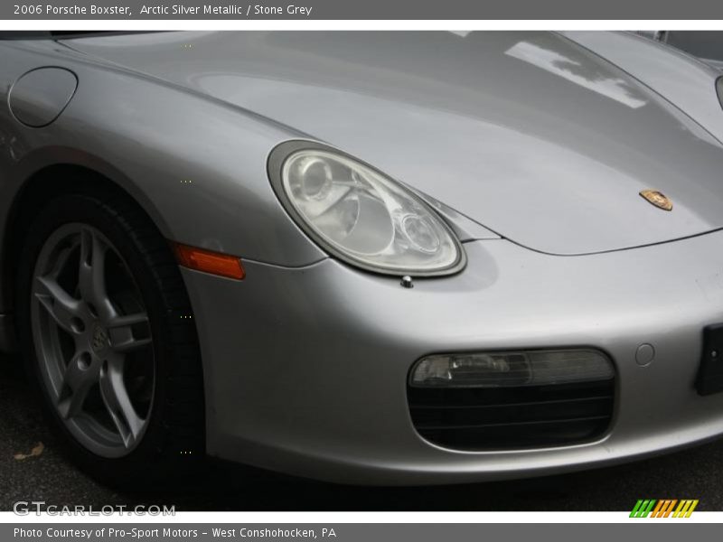 Arctic Silver Metallic / Stone Grey 2006 Porsche Boxster