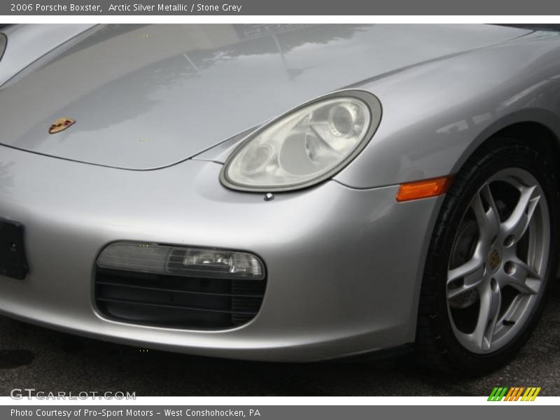 Arctic Silver Metallic / Stone Grey 2006 Porsche Boxster