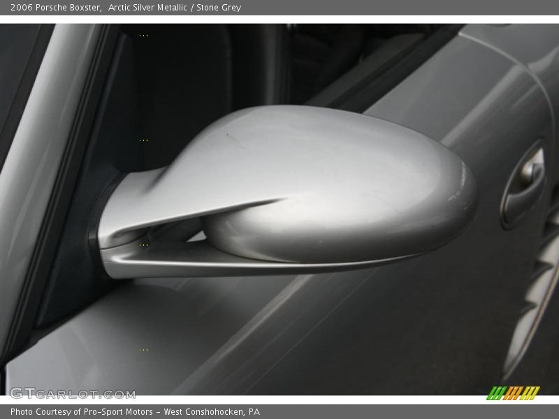 Arctic Silver Metallic / Stone Grey 2006 Porsche Boxster