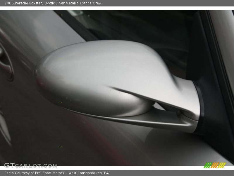 Arctic Silver Metallic / Stone Grey 2006 Porsche Boxster