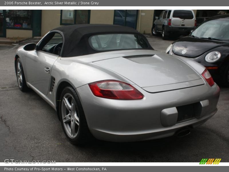 Arctic Silver Metallic / Stone Grey 2006 Porsche Boxster