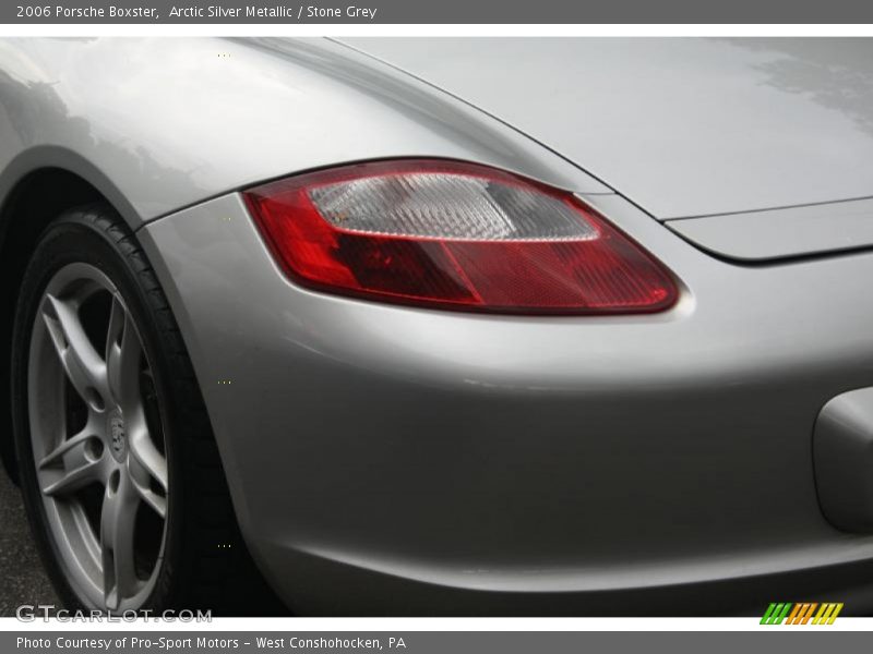 Arctic Silver Metallic / Stone Grey 2006 Porsche Boxster