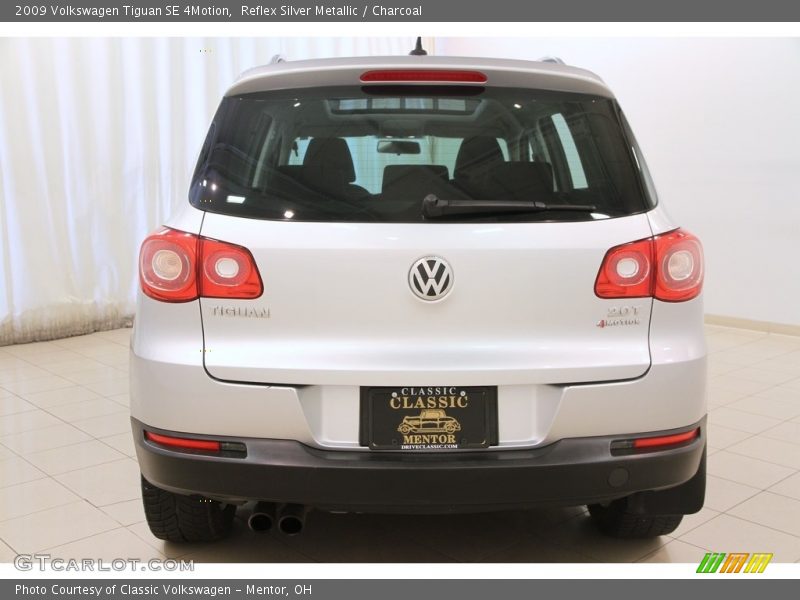 Reflex Silver Metallic / Charcoal 2009 Volkswagen Tiguan SE 4Motion