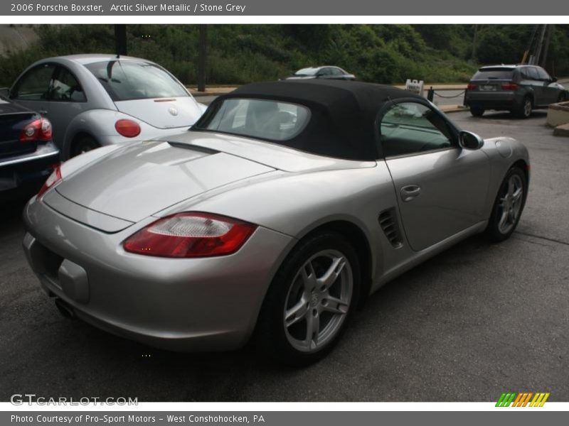 Arctic Silver Metallic / Stone Grey 2006 Porsche Boxster