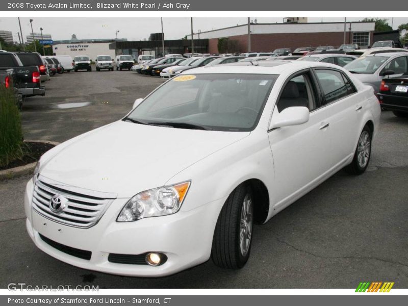 Blizzard White Pearl / Ash Gray 2008 Toyota Avalon Limited
