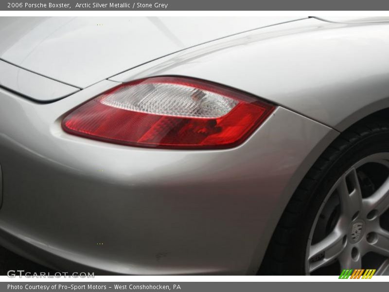 Arctic Silver Metallic / Stone Grey 2006 Porsche Boxster